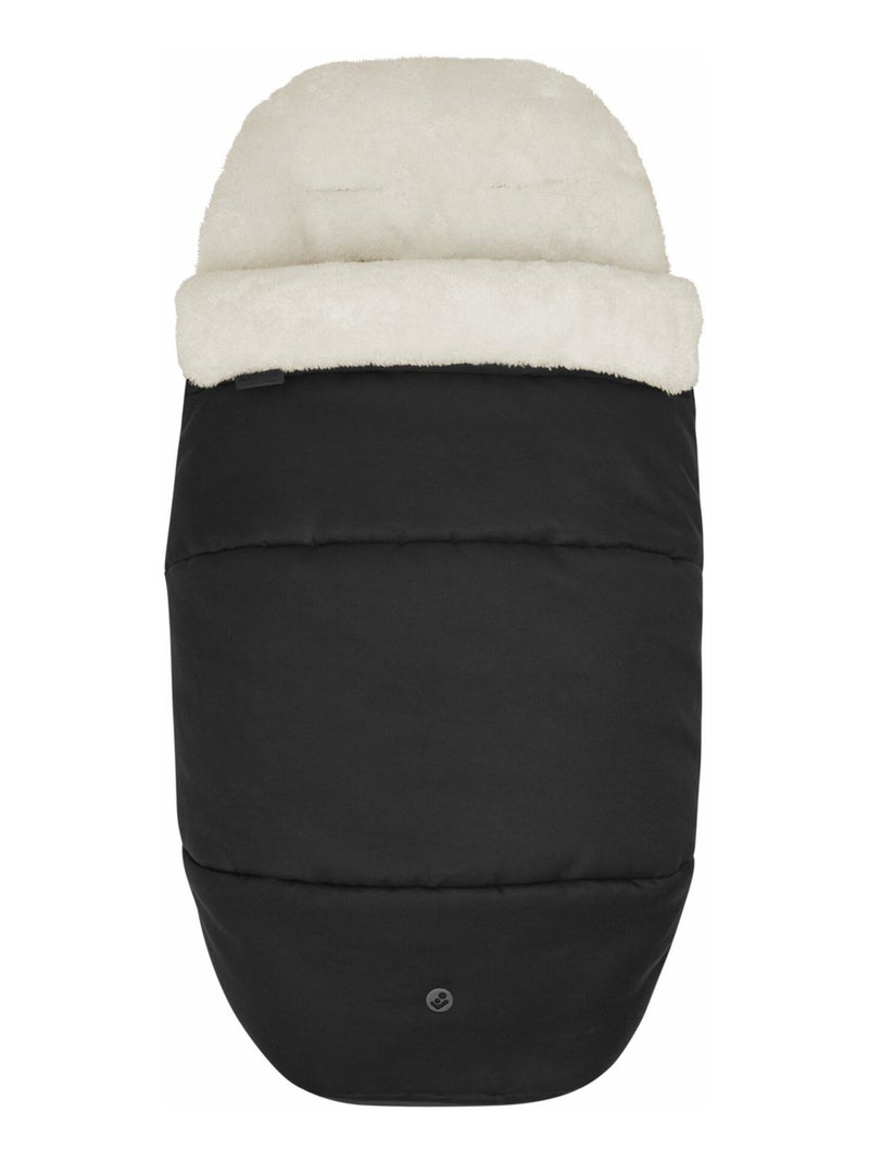 Chancelière pour poussette 2 en 1 Beige/Noir - Kiabi