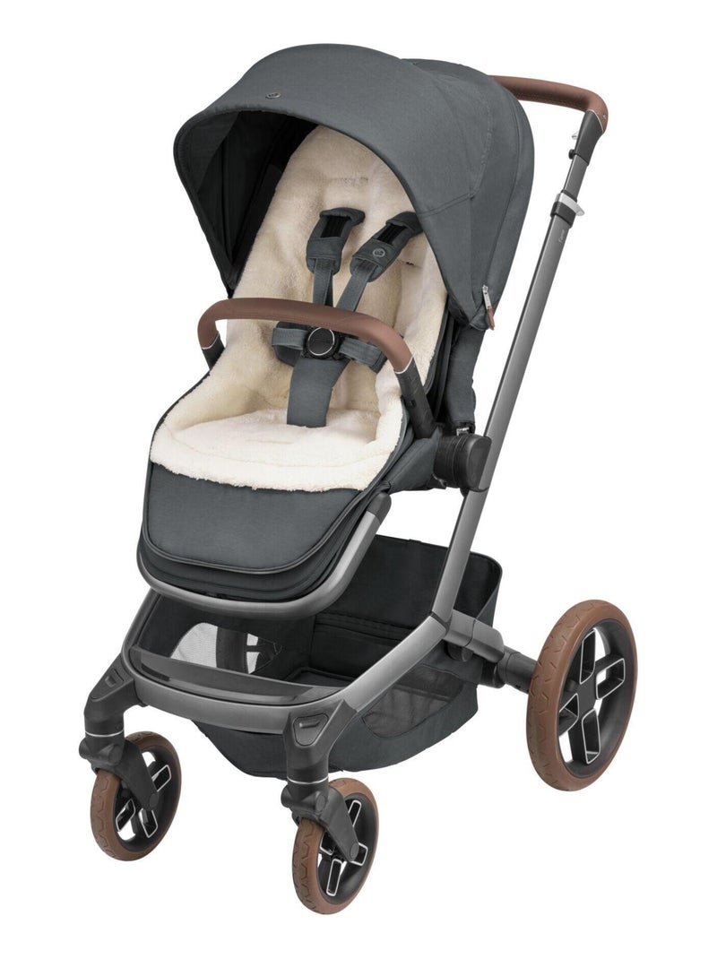 Chancelière pour poussette 2 en 1 Gris - Kiabi