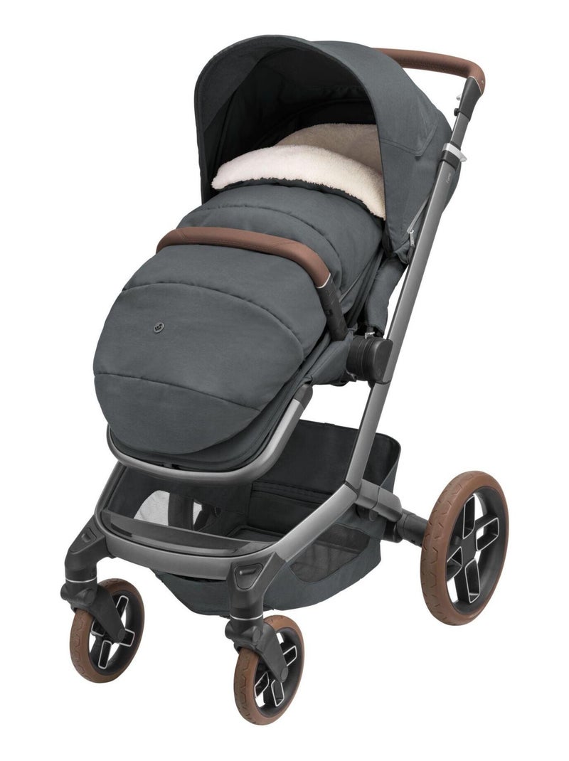 Chancelière pour poussette 2 en 1 Gris - Kiabi