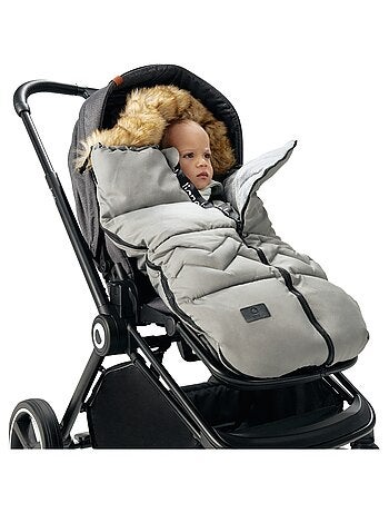 Chancelière pour poussettes LIONELO Frode - Universelle - Fourrure amovible - Imperméable