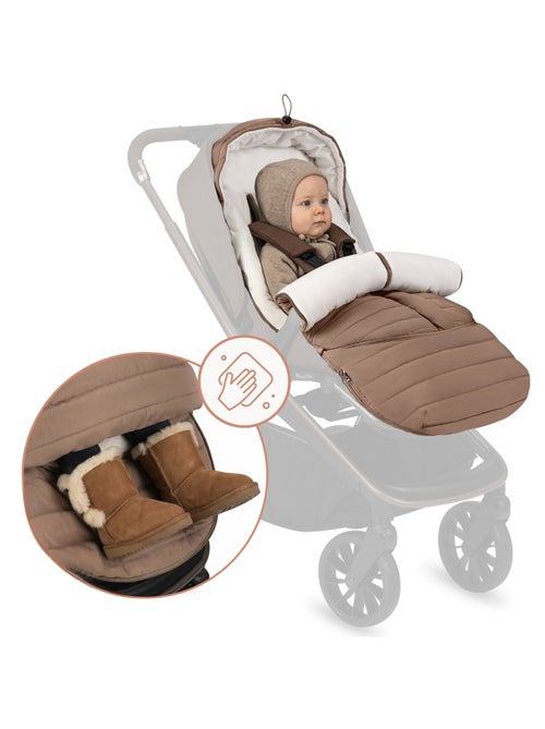 Chancelière pour poussettes LIONELO Oli - Universelle - Imperméable - +5 à –20°C - Filtre UV - Kiabi