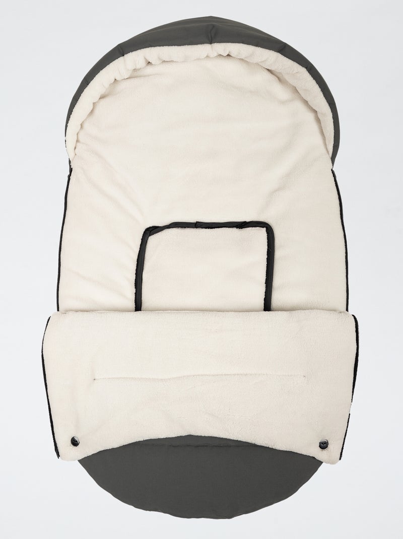 Chancelière pour siège cosy Gris - Kiabi