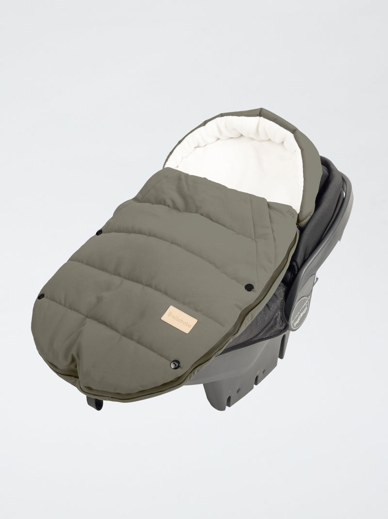 Chancelière pour siège cosy Kaki - Kiabi