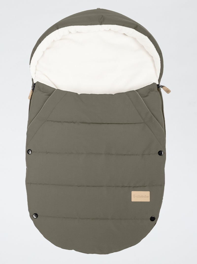 Chancelière pour siège cosy Kaki - Kiabi