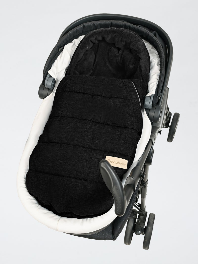 Chancelière pour siège cosy Noir - Kiabi