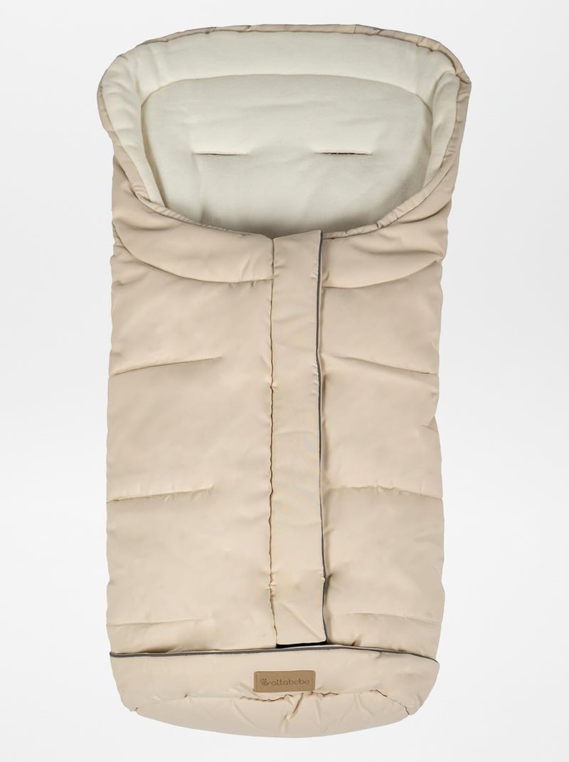 Chancelière poussette Beige - Kiabi