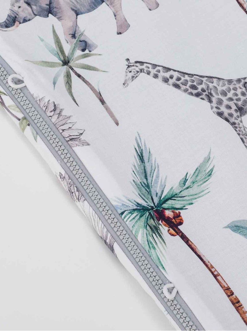 Chancelière universelle en 100% coton, Safari SEVIRA KIDS Multicolore - Kiabi