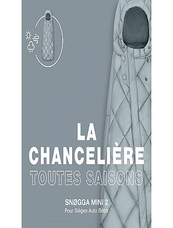 Chancelière Universelle Snogga Mini 2 - Seashell Beige
