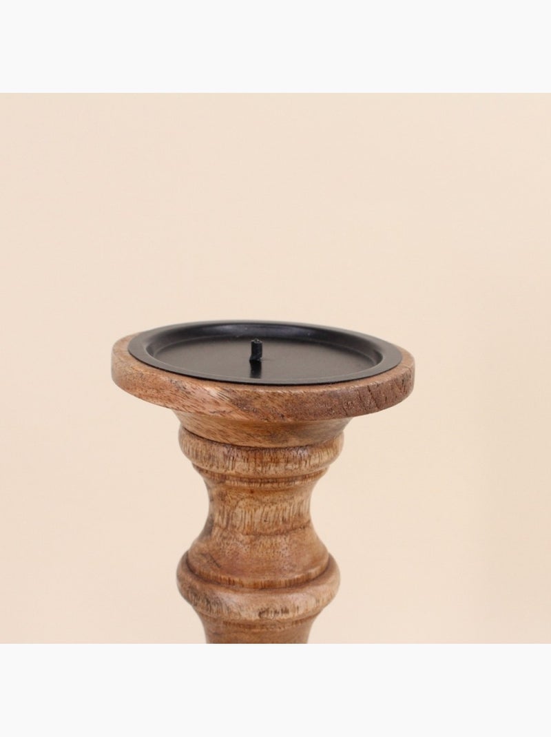 Chandelier en manguier 21cm Beige - Kiabi