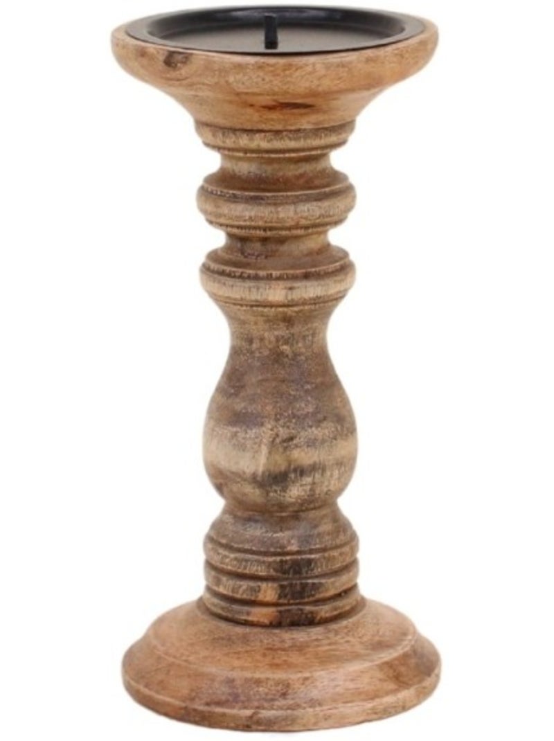 Chandelier en manguier 21cm Beige - Kiabi