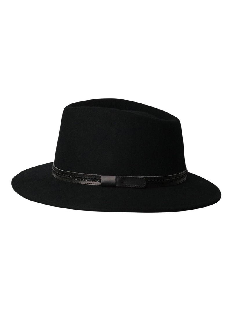 Chapeau australien DALLAS Noir - Kiabi