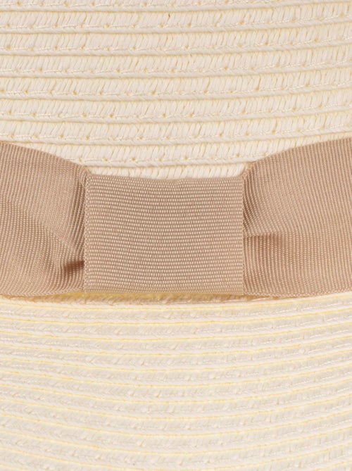 Chapeau Bande beige, ajustable tour de tête femme Isotoner - Kiabi
