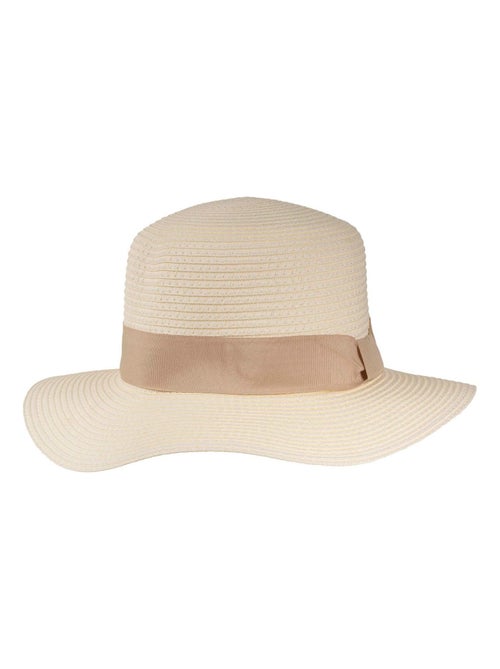 Chapeau Bande beige, ajustable tour de tête femme Isotoner - Kiabi