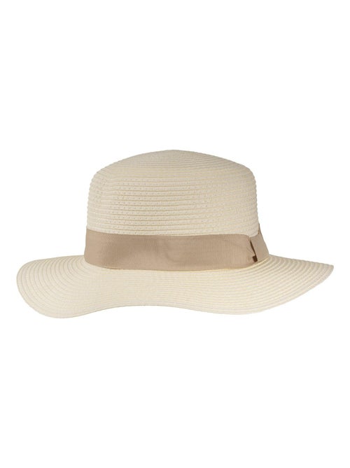 Chapeau Bande beige, ajustable tour de tête femme Isotoner - Kiabi