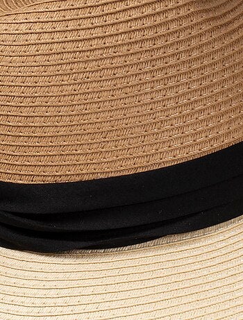 Chapeau Bande noire, ajustable tour de tête femme Isotoner