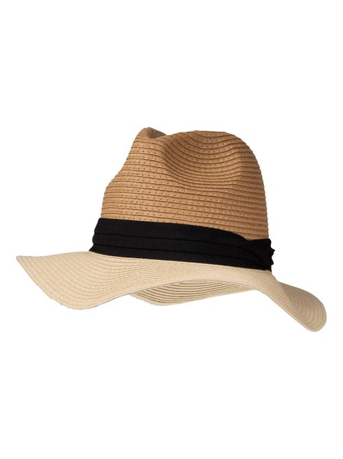 Chapeau Bande noire, ajustable tour de tête femme Isotoner - Kiabi