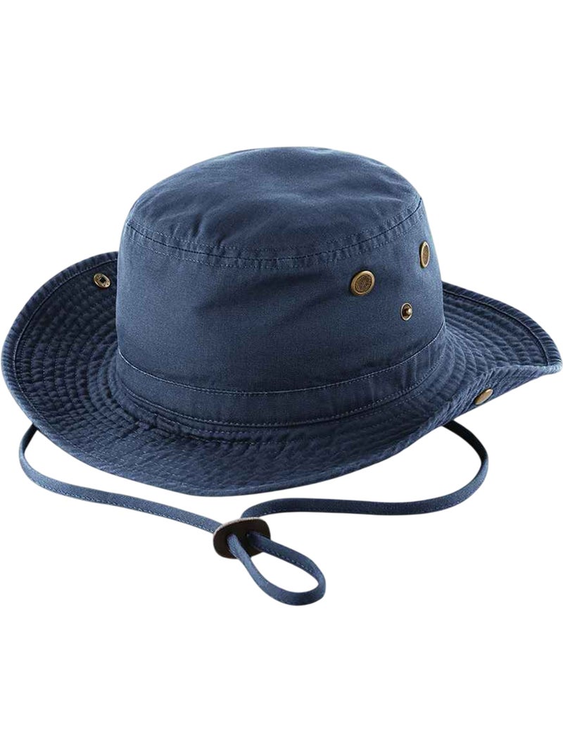 Chapeau baroudeur - beechfield Bleu marine - Kiabi
