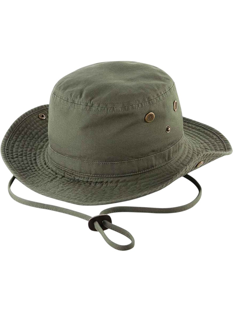 Chapeau baroudeur - beechfield Vert olive - Kiabi