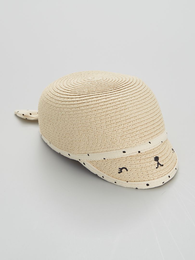 Chapeau blanc - Kiabi