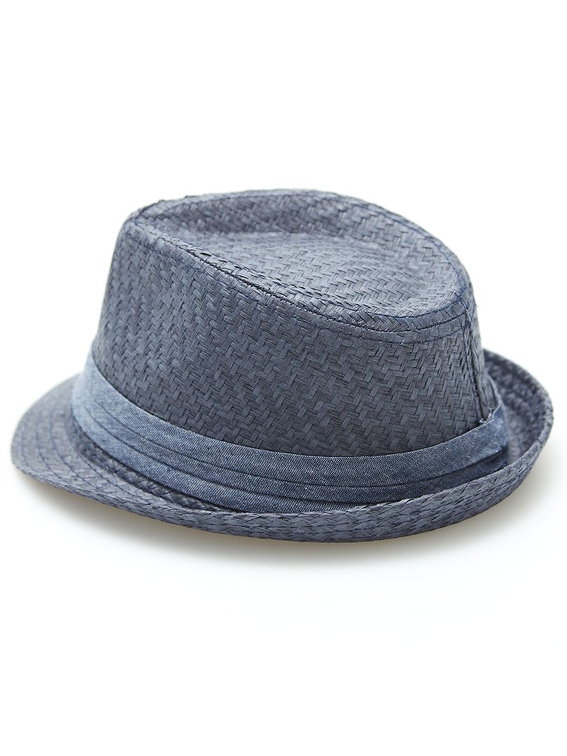 Chapeau borsalino bleu