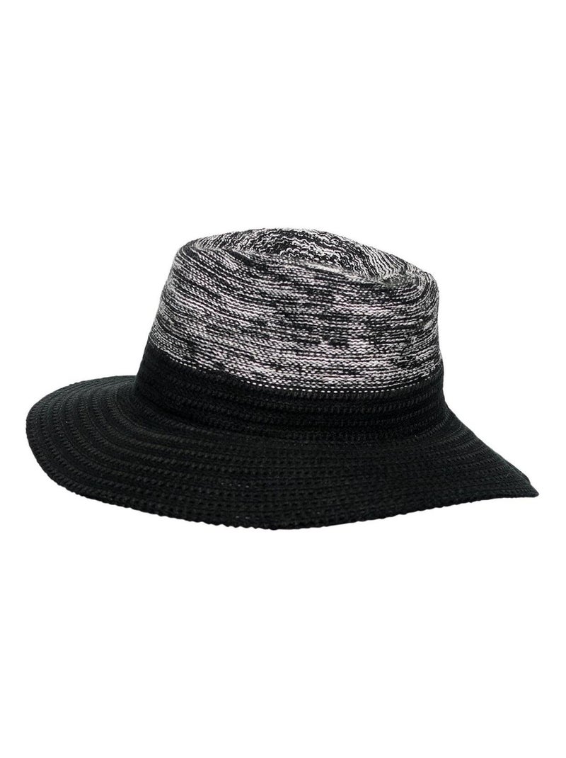 Chapeau borsalino DELIA Noir - Kiabi