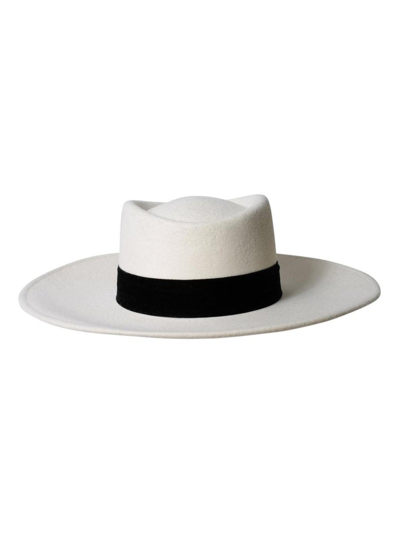 Chapeau borsalino Humphrey Blanc - Kiabi