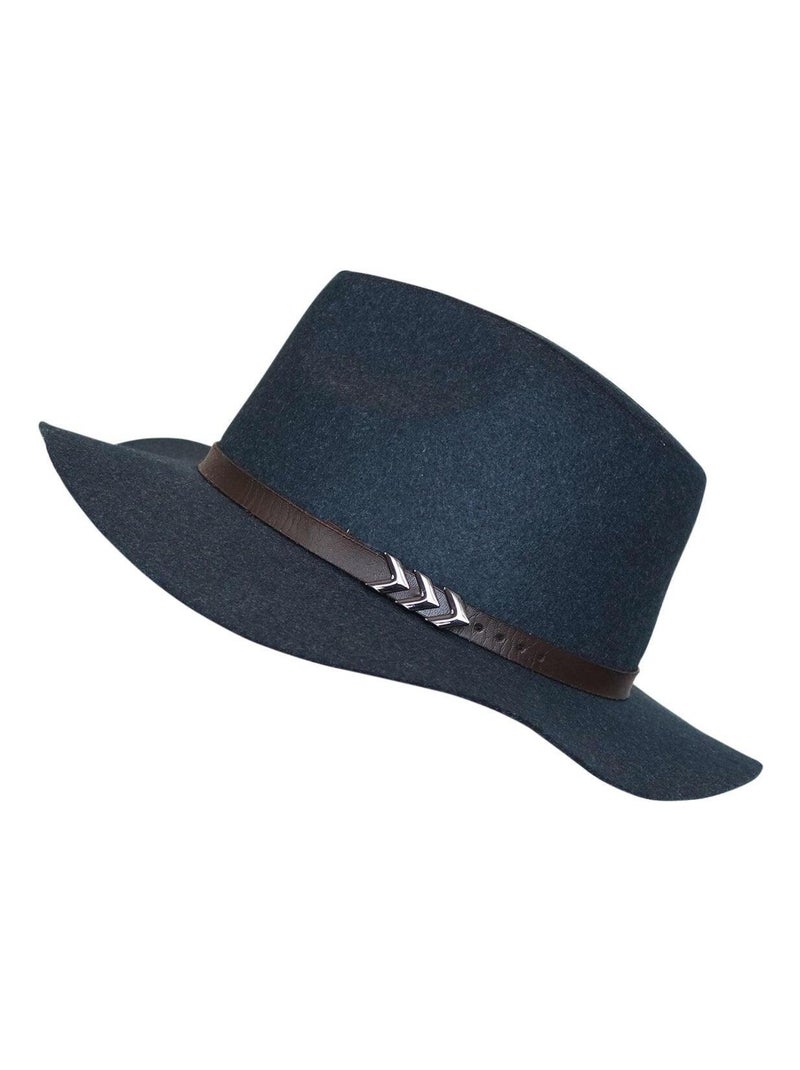 Chapeau borsalino KEISER Bleu - Kiabi