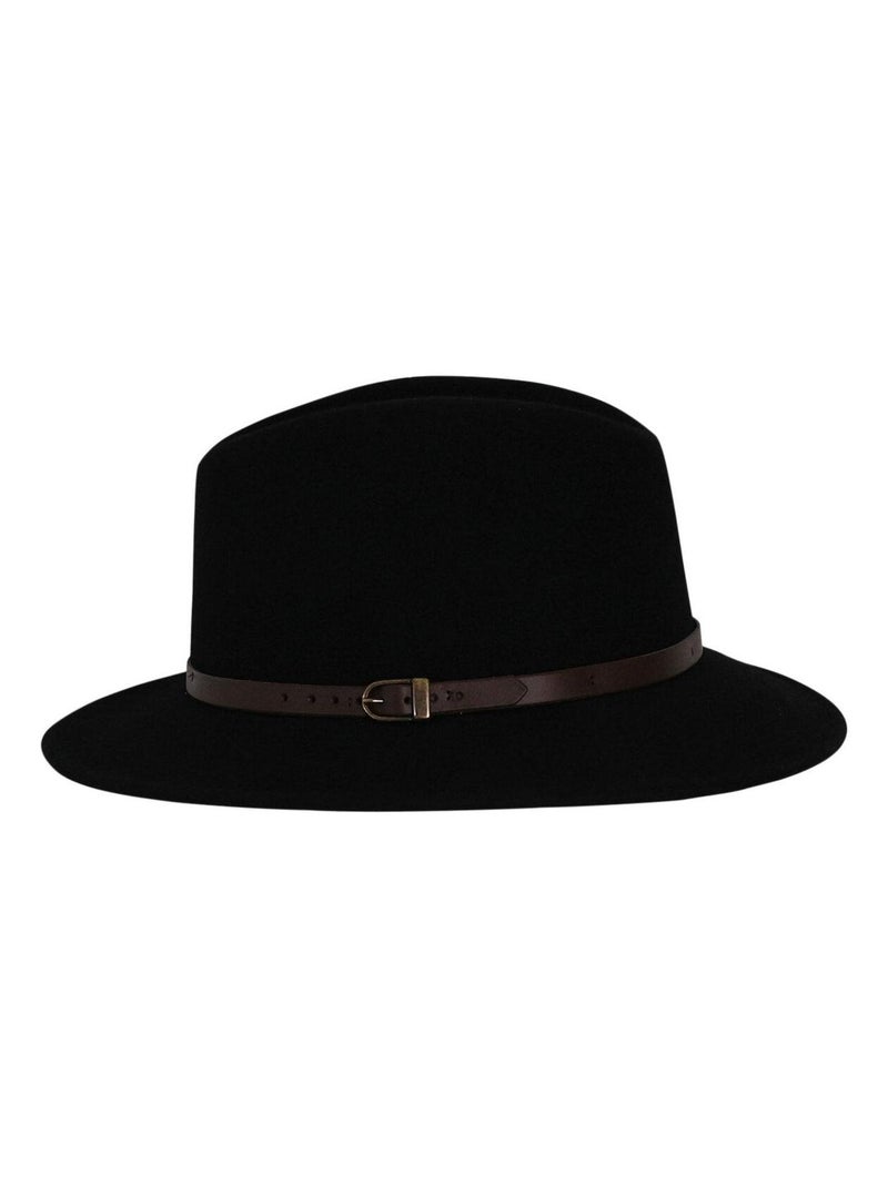 Chapeau borsalino laine COSTA Marron - Kiabi