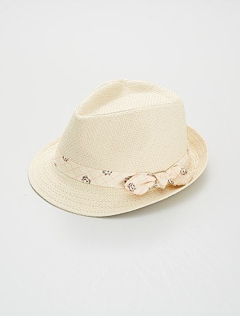 Chapeaux Casquettes Pour Bebe Fille Blanc Kiabi