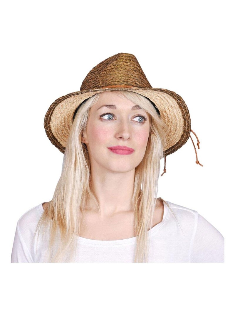 Chapeau borsalino MATY Marron - Kiabi