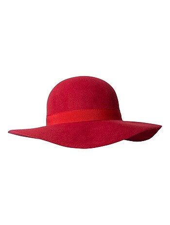 Chapeau capeline en laine PAULA
