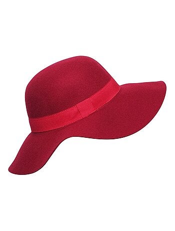 Chapeau capeline en laine PAULA