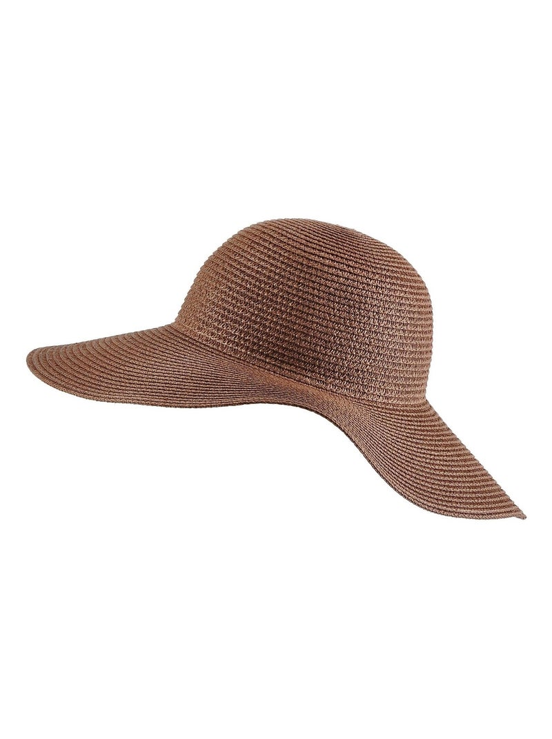 Chapeau capeline KIRUMA Marron - Kiabi