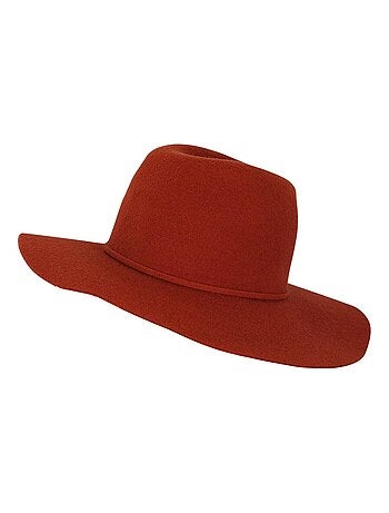 Chapeau capeline laine MILIE
