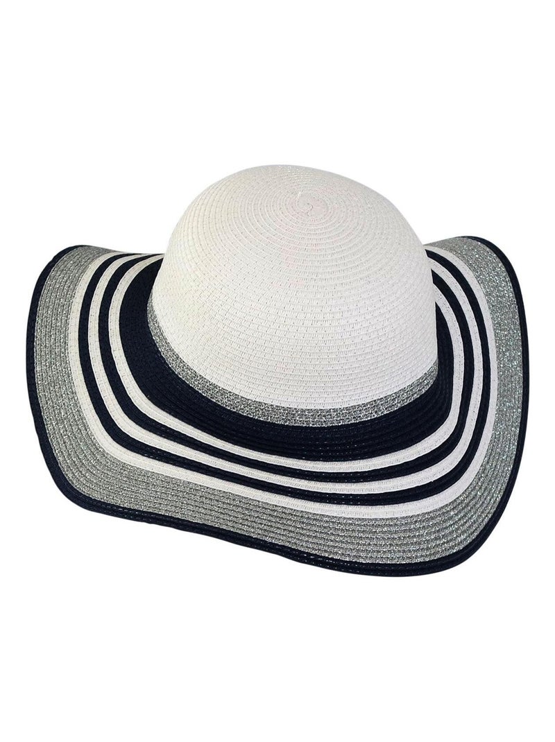 Chapeau capeline MAELA Bleu - Kiabi