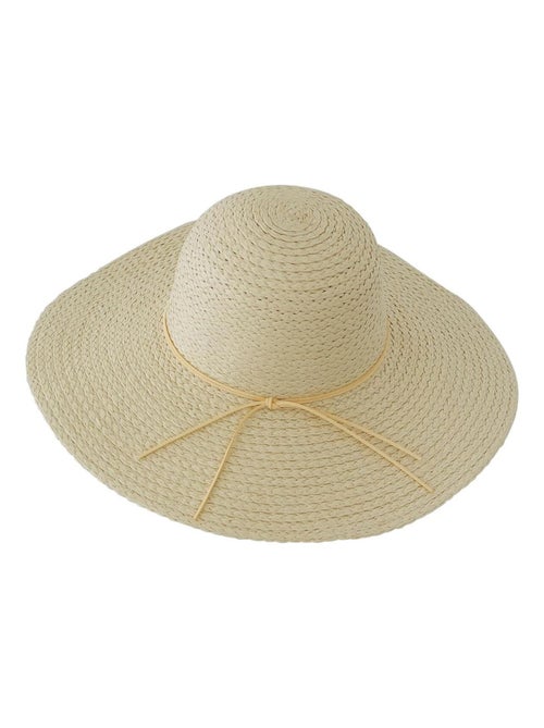 Chapeau capeline paille SIBEL - Kiabi