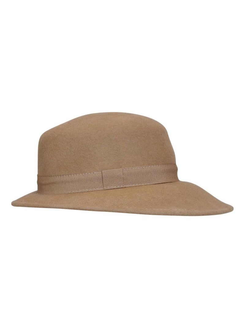Chapeau casquette laine MYA Camel - Kiabi