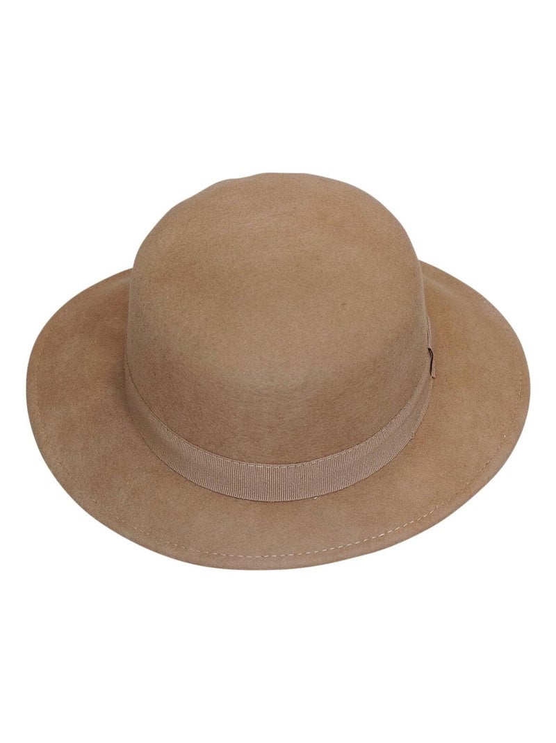 Chapeau casquette laine MYA Camel - Kiabi
