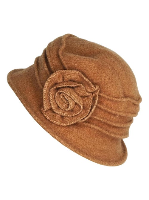 chapeau cloche 100% laine - Kiabi