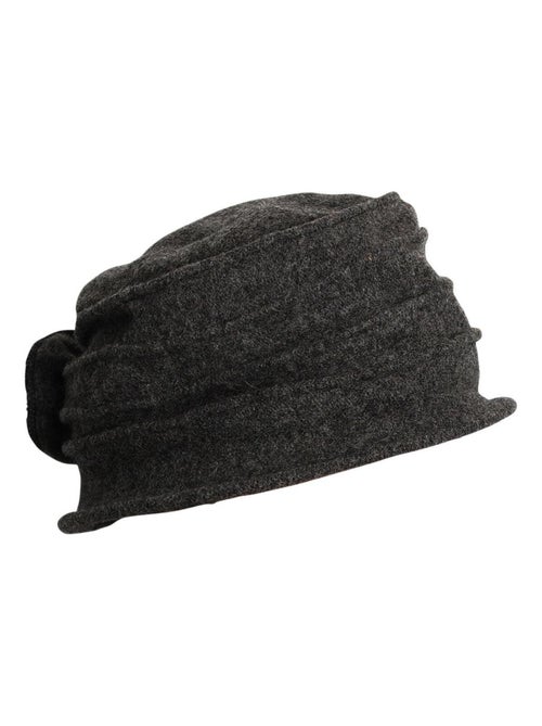 chapeau cloche 100% laine - Kiabi