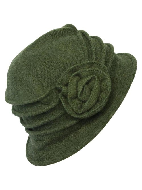 chapeau cloche 100% laine - Kiabi