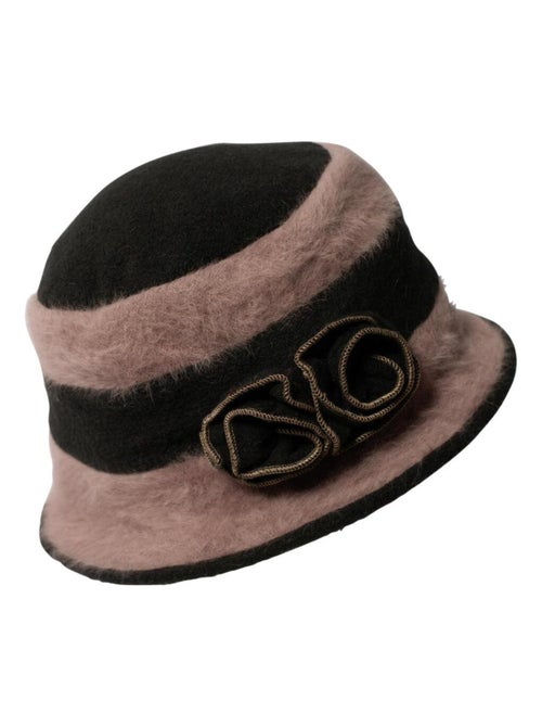 Chapeau cloche bi color ANNA - Kiabi