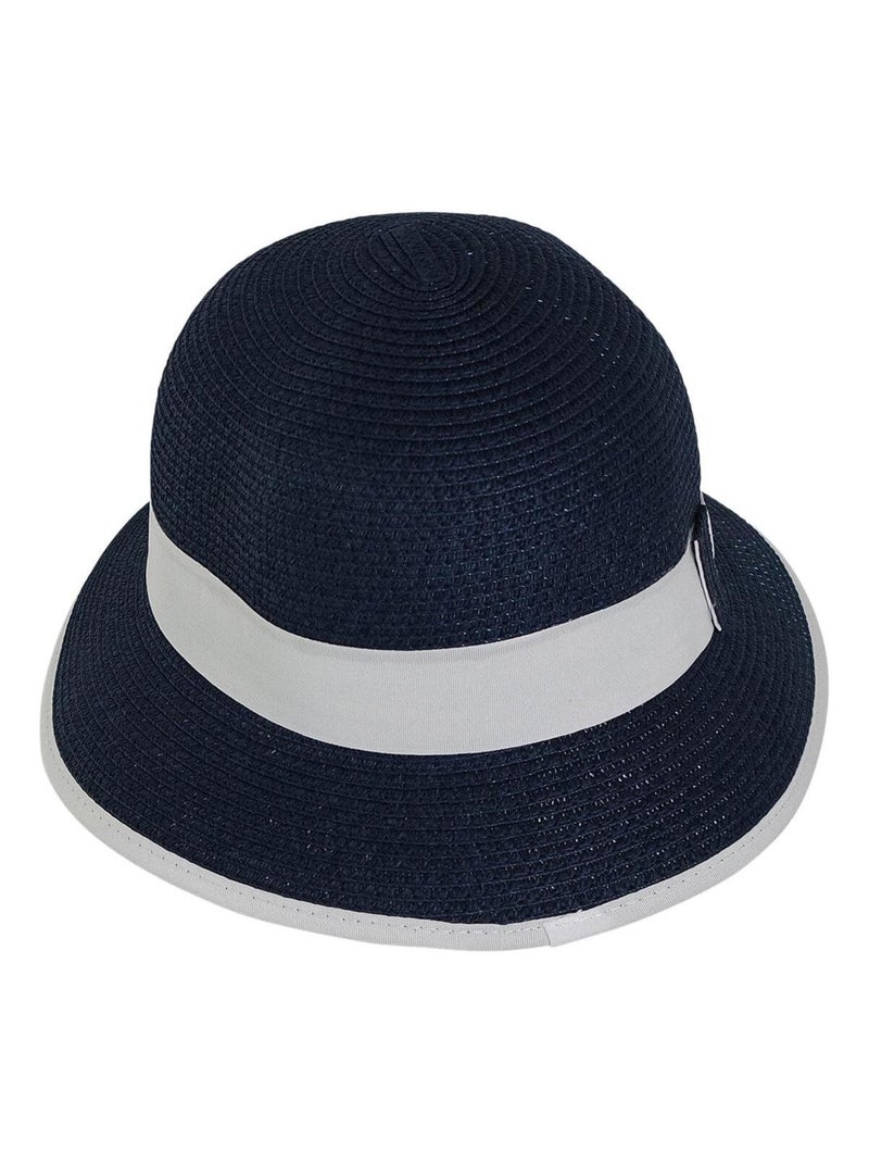 Chapeau cloche CHARLINE Bleu marine - Kiabi