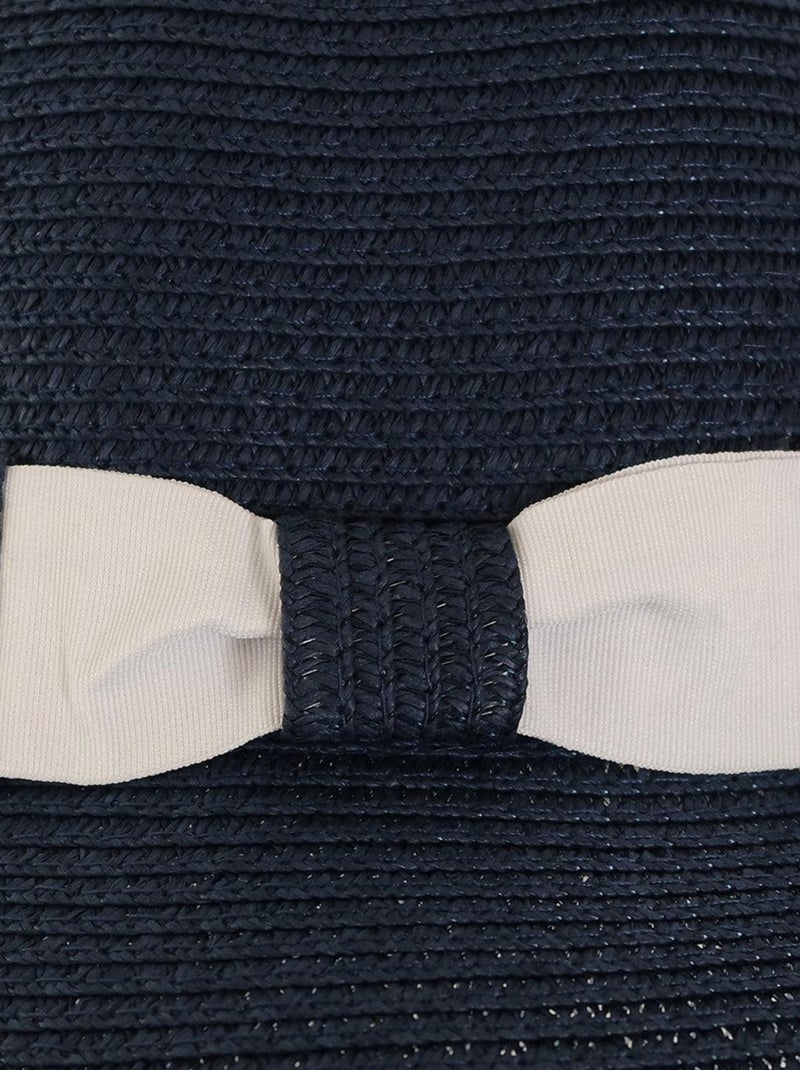Chapeau cloche CHARLINE Bleu marine - Kiabi