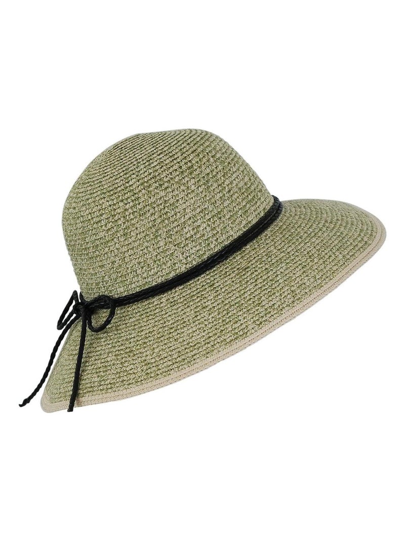 Chapeau cloche chiné BLANDICE Vert - Kiabi