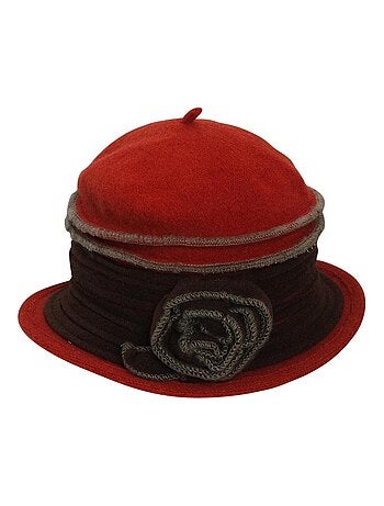 Chapeau cloche en laine FAUSTINE