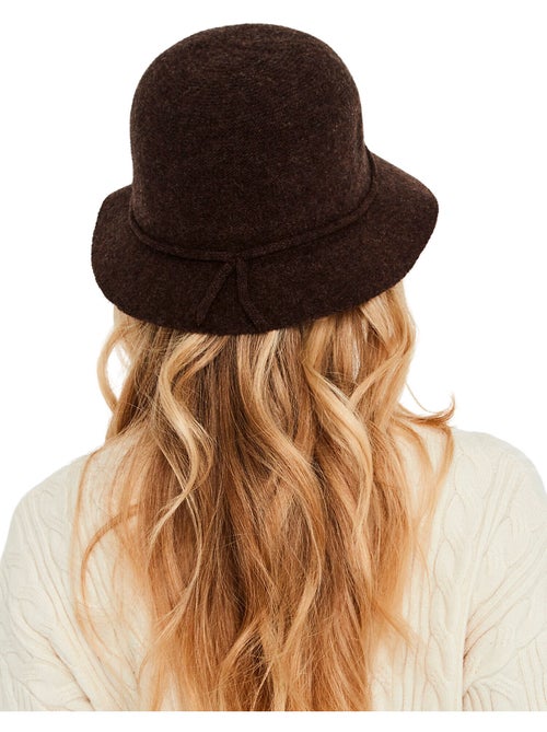 Chapeau cloche en laine pc2 - Kiabi Chapeau cloche en laine pc2 - Kiabi