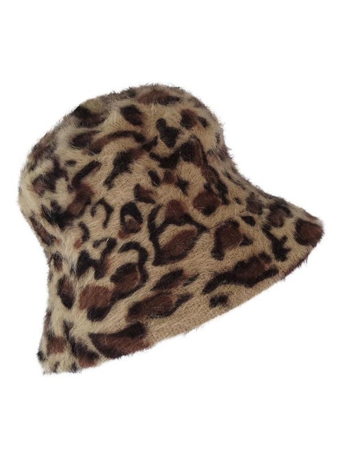 Chapeau cloche léopard ALEGRIA - Kiabi