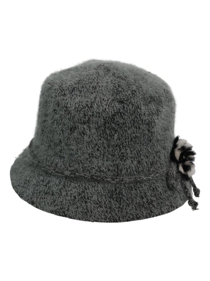 Chapeau cloche TILLA Gris - Kiabi
