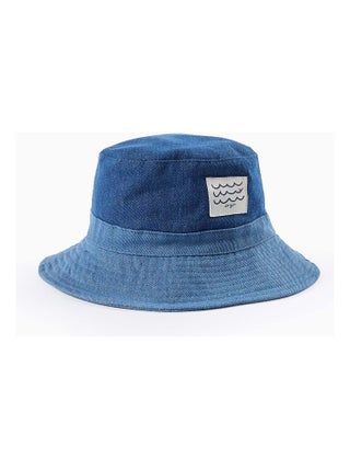 Chapeau Combiné en Denim